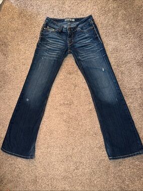 BKE Madison Y2K Vintage Flap Pocket Bootcut Jeans Size 27 x 31.5